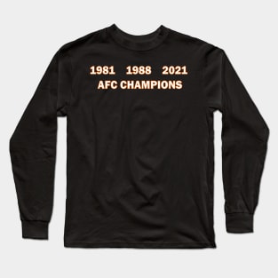 Cincinnati Bengals AFC Champs Long Sleeve T-Shirt